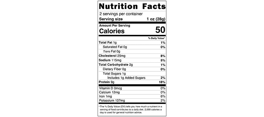 Nutrition Facts