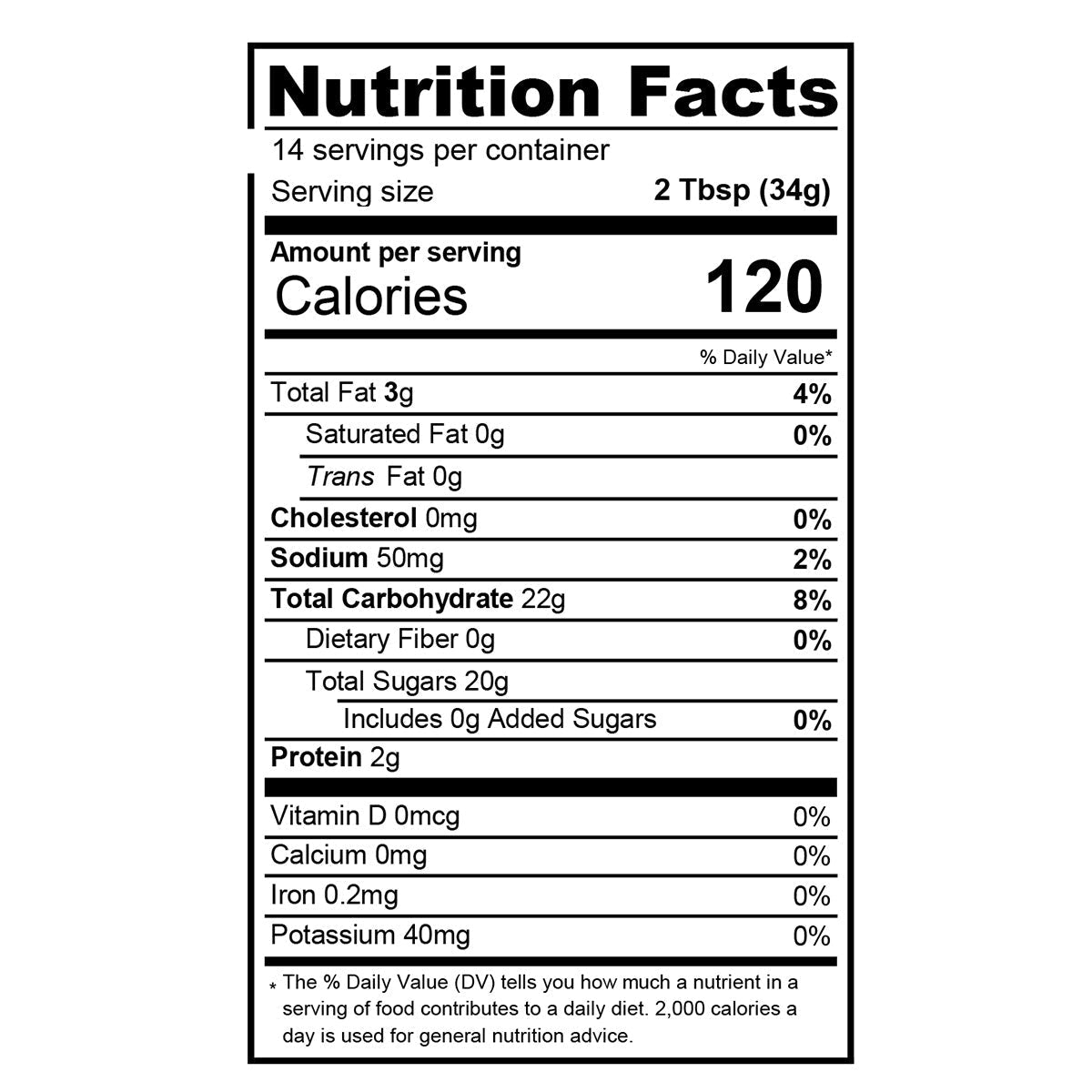 Nutrtional Facts